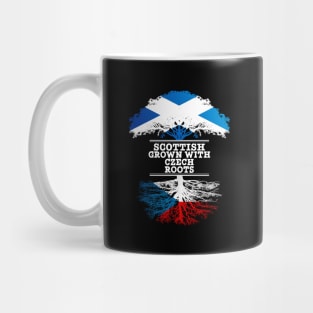 Scottish Grown With Czech Roots - Gift for Czech With Roots From Czech Republic Mug